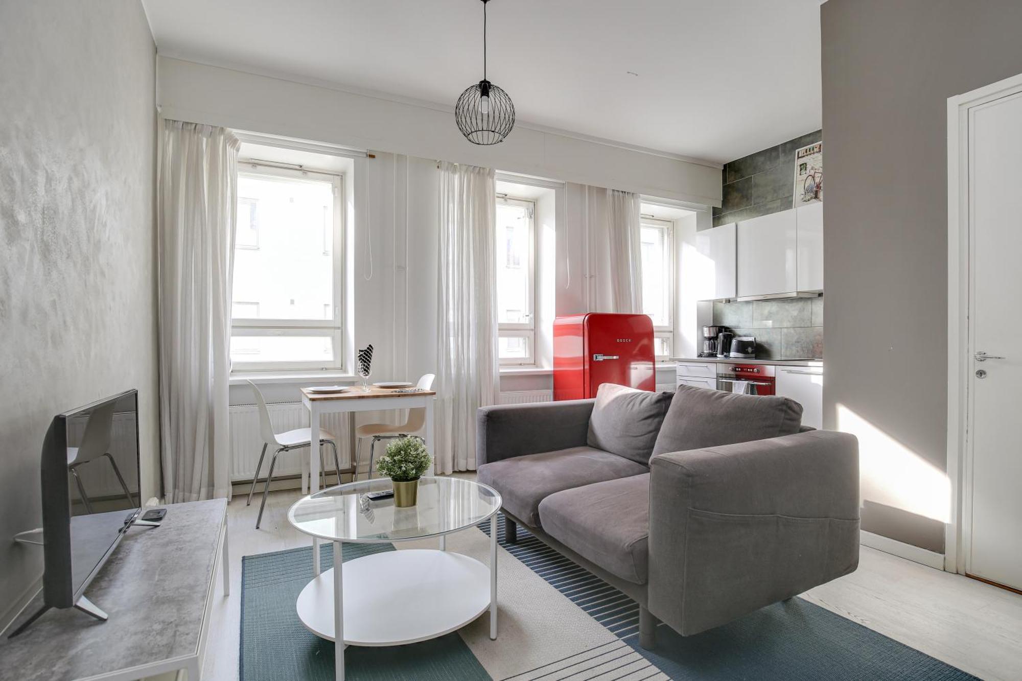 Kotimaailma Apartments Kamppi - Studio For 2 Helsinki Kültér fotó